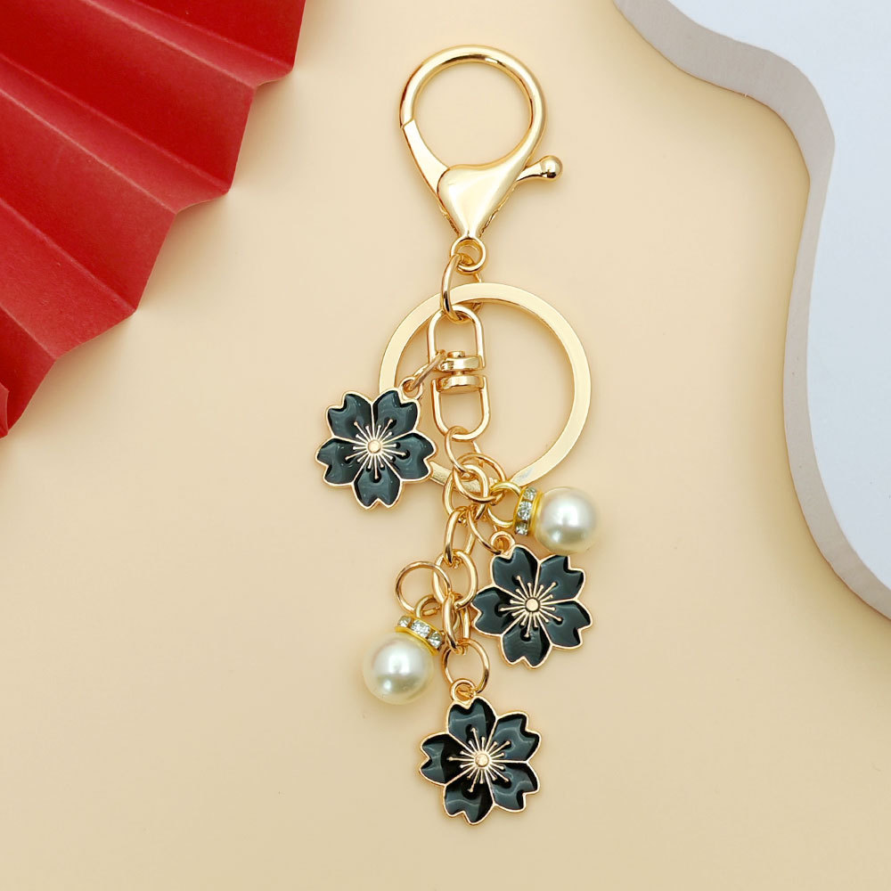 Pearl Keychain Charm Cute Chic - Women Bags Ysl ulasan dan harga