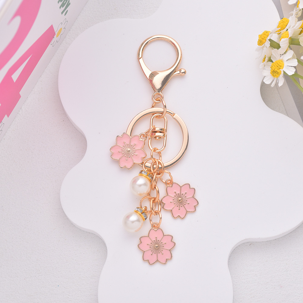 Pearl Keychain Charm Cute Chic - Women Bags Ysl ulasan dan harga